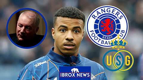 Ally McCoist was stunned by Rangers star Hamza Igamane v USG (Credit: Imago/TNT Sports)