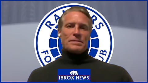 Johan Mjallby speaks on Rangers. (Credit: Scottish Football Social Club on YouTube)