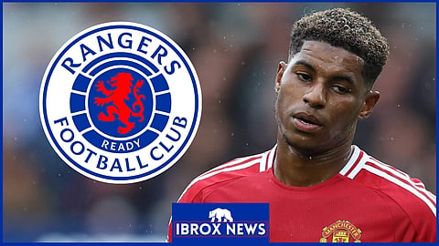 Marcus Rashford has sent a message as Rangers take on Manchester United [Credit: Imago]