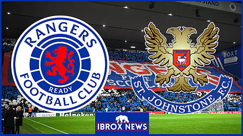 Rangers took on St Johnstone at Ibrox.