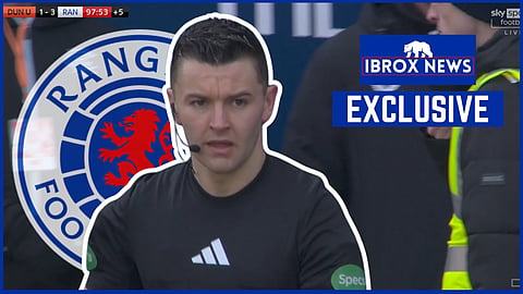 Nick Walsh sticks with his decision to send off Rangers star Mohamed Diomande [Credit: Sky Sports Football]