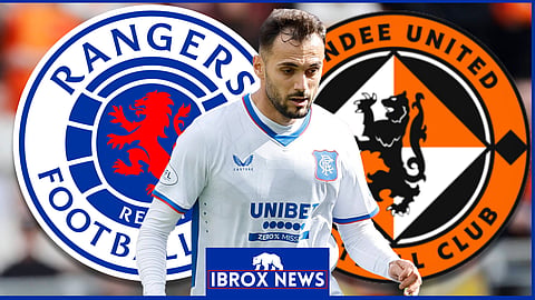 Nedim Bajrami started for Rangers v Dundee United (credit: Imago)