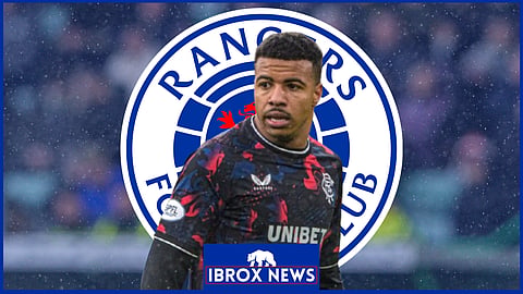 Rangers striker Hamza Igamane. (Credit: Imago)