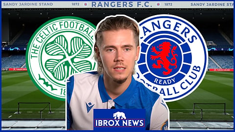 Todd Cantwell loved Rangers win v Celtic [Credit: Blackburn on YouTube]