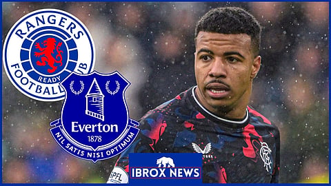 Rangers forward Hamza Igamane has been linked to Everton [Credit: Imago]