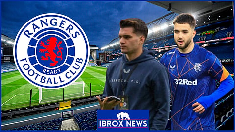 Rangers stars Ianis Hagi and Nicolas Raskin [Credit: Imago]