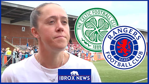 Jo Potter caught in controversy for Rangers Women v Celtic [Credit: Rangers Women on X]