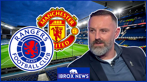Kris Boyd discusses Rangers v Manchester United [Credit: Imago, Sky Sports]
