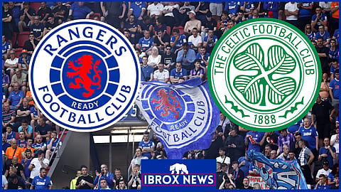 Rangers hosted Celtic at Ibrox.