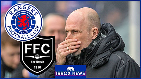 Philippe Clement's rangers beat Fraserburgh [Credit: Imago]