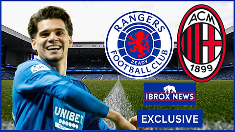 AC Milan have influenced Ianis Hagi's future at Rangers [Credit: Imago]
