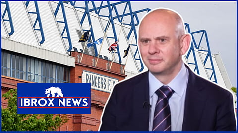 Patrick Stewart, current Rangers CEO. Credit: Rangers YouTube