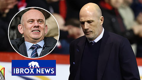 Patrick Stewart has backed Philippe Clement as Rangers manager. Credit: Imago