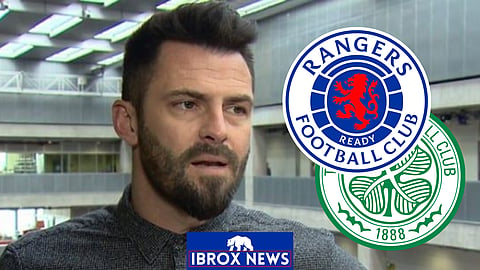 Steven Thompson mentions Celtic while live on air covering Rangers