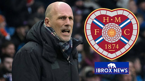 Rangers and Philippe Clement secured a win against Hearts (credit: Imago)