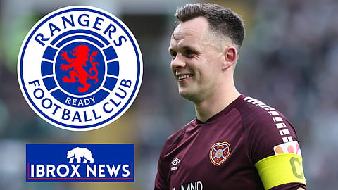 Rangers have been linked with Hearts striker Lawrence Shankland.