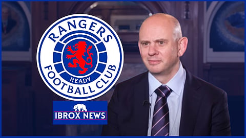 Rangers CEO Patrick Stewart. (Credit: Rangers on YouTube)