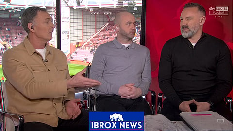 Chris Sutton and Kris Boyd clash over Rangers [credit: Sky Sports Football]