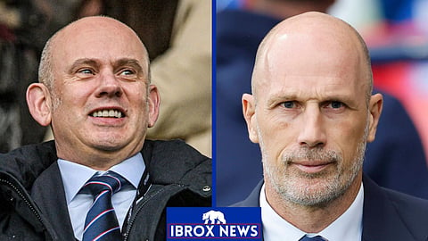 Patrick Stewart will have the final say on Philippe Clement at Rangers [Credit: Imago]