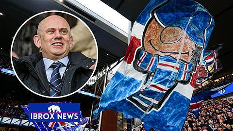 Patrick Stewart has been sent a Rangers warning [Credit: Imago]