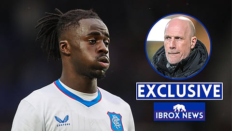 Clinton Nsiala could be in hot water after Rangers' win v Hearts. (Credit: Imago)