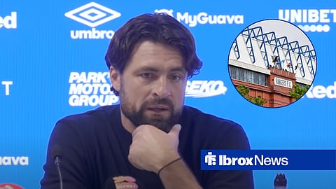 (Credit: Imago/ Rangers TV via YouTube)
