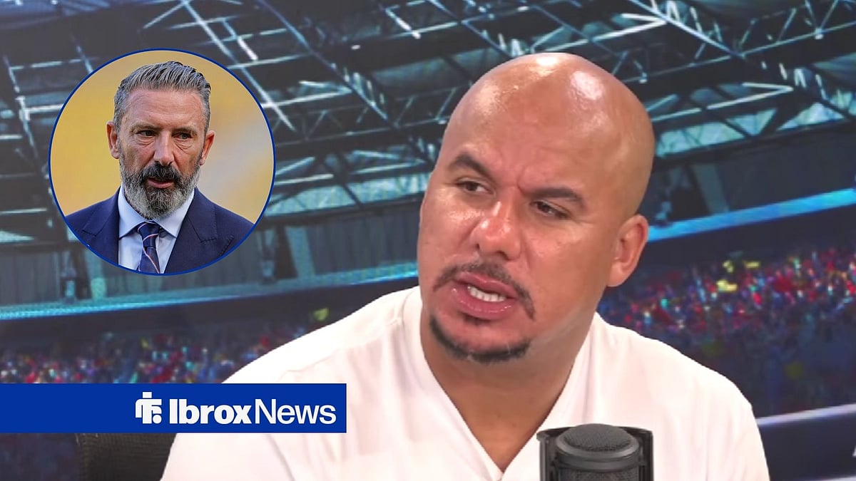 Gabby Agbonlahor reacts to ‘crazy’ Rangers stat he’s told live on air after Old Firm win