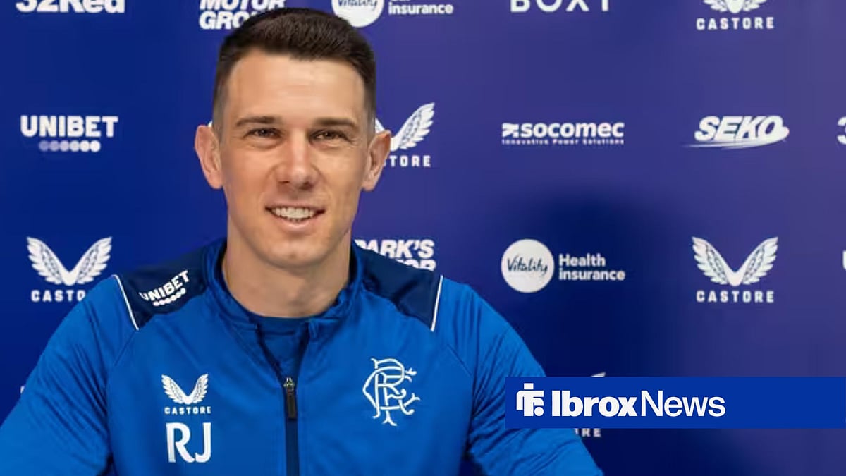 Rangers staff work with out-of-contract free agent at Auchenhowie