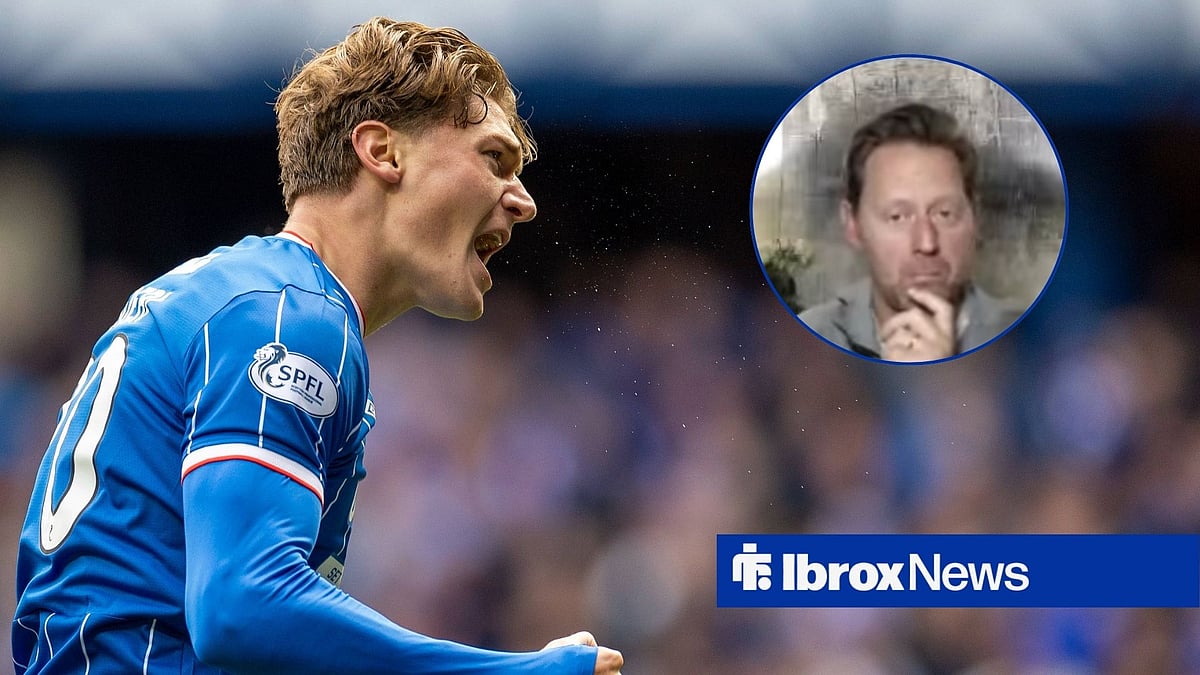 Michael Stewart visibly stunned by ‘incredible’ Ryan Naderi stat before Rangers