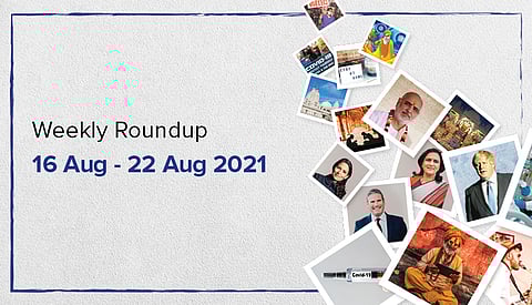 Highlights of the week gone by – 16-22 August 