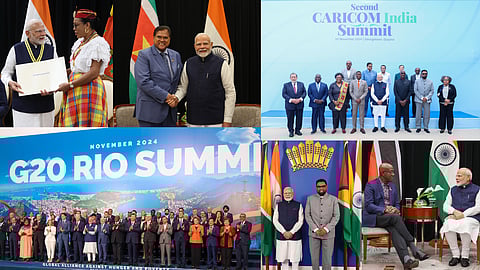 Indian PM Modi concludes 3-nation tour, 31 world leader talks