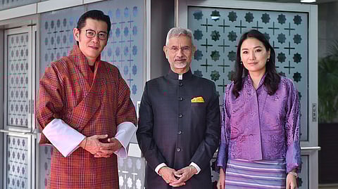 Bhutan's King & Queen in New Delhi for royal visit