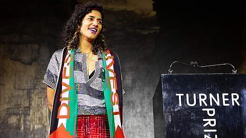 Jasleen Kaur’s ode to her Scottish Sikh childhood wins Turner Prize 2024
