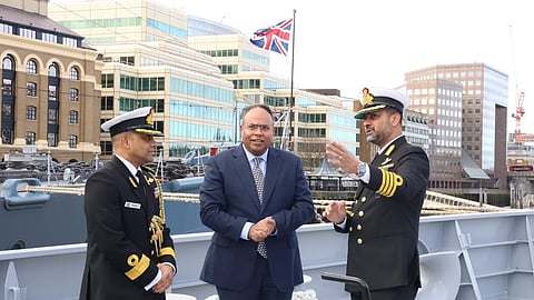 INS Tushil makes first port call to London on maiden deployment