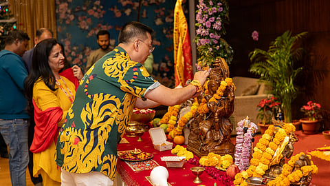 Singapore envoy marks year end with Ganapati Pooja
