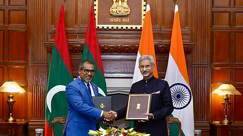Maldives Foreign Minister in India for first official visit