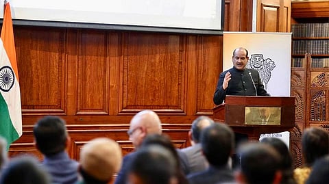 Trust in India is result of hard work of Indians worldwide: Lok Sabha Speaker on UK visit