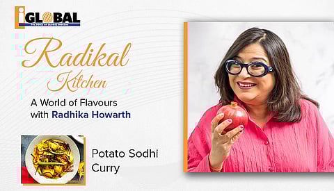 A comforting, creamy winter warmer potato curry