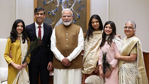 Wonderful conversation: Indian PM on meeting UK ex-PM Rishi Sunak