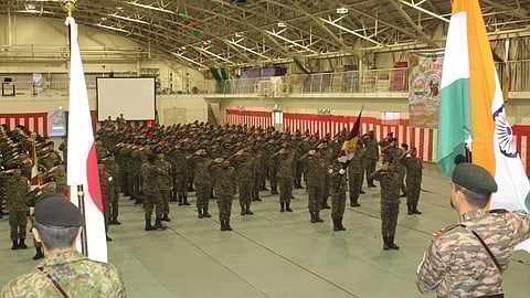 Dharma Guardian joint India-Japan military exercise concludes