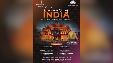 ‘Colours of India’ set to light up Royal Albert Hall with captivating ragas