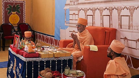 Devotees celebrate foundation stone-laying of new BAPS Hindu Mandir at Lilongwe in Malawi