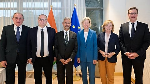 India aims for 'ambitious and balanced' FTA with EU