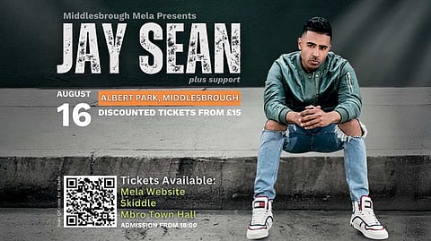 British Indian chart-topper Jay Sean to headline Middlesbrough Mela 2025