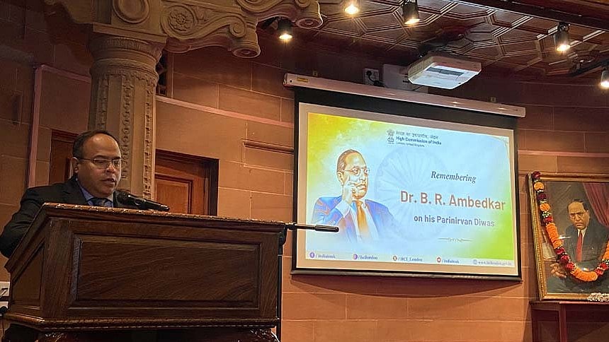 Architect of Indian Constitution Dr Ambedkar commemorated in London