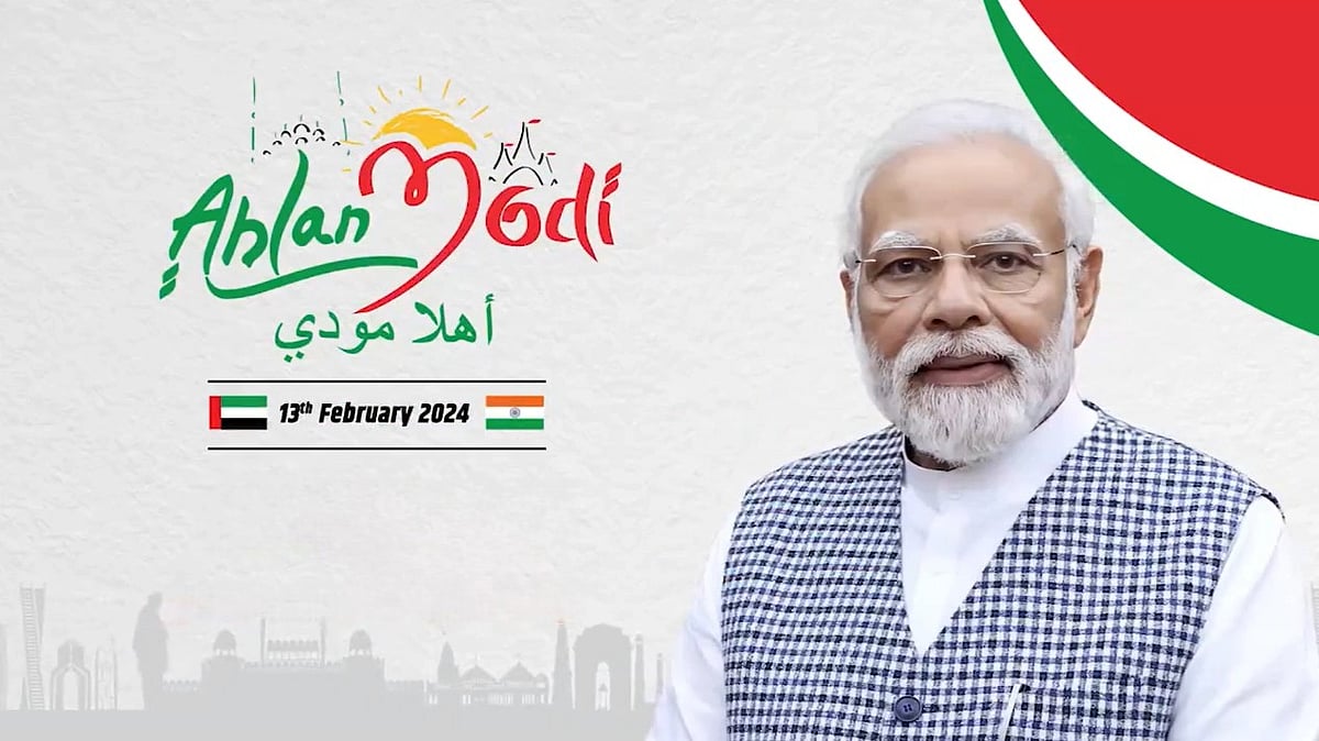 Ahlan Modi: Diaspora set for Indian PM Modi's UAE visit