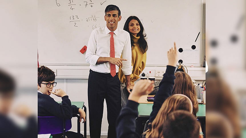 Rishi Sunak, wife Akshata Murty announce The Richmond Project charity ...