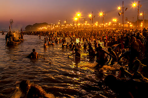 Maha Kumbh Mela (Mauni Amawasya) (Image: Flickr Commons)