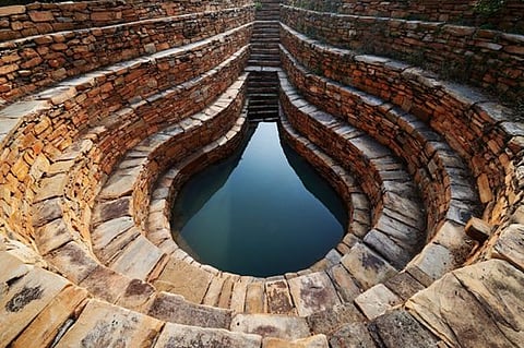 Explore the intricate beauty and cultural significance of India's ancient stepwells. Kund Mailacherla, Andhra Pradesh, 17th-18th century. (Image: Claudio Cambon)