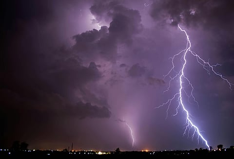 A cloudburst is a sudden, intense downpour that can trigger flash floods.